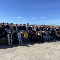 Alunos dos 8º anos em visita de estudo ao Porto